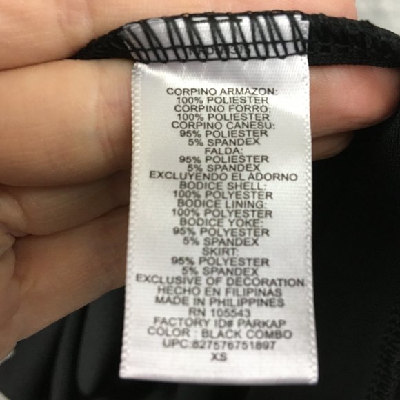 Narciso Rodriguez Dress XS Sequin Black Faux Wrap Cocktail Evening Party Satin - Picture 11 of 16